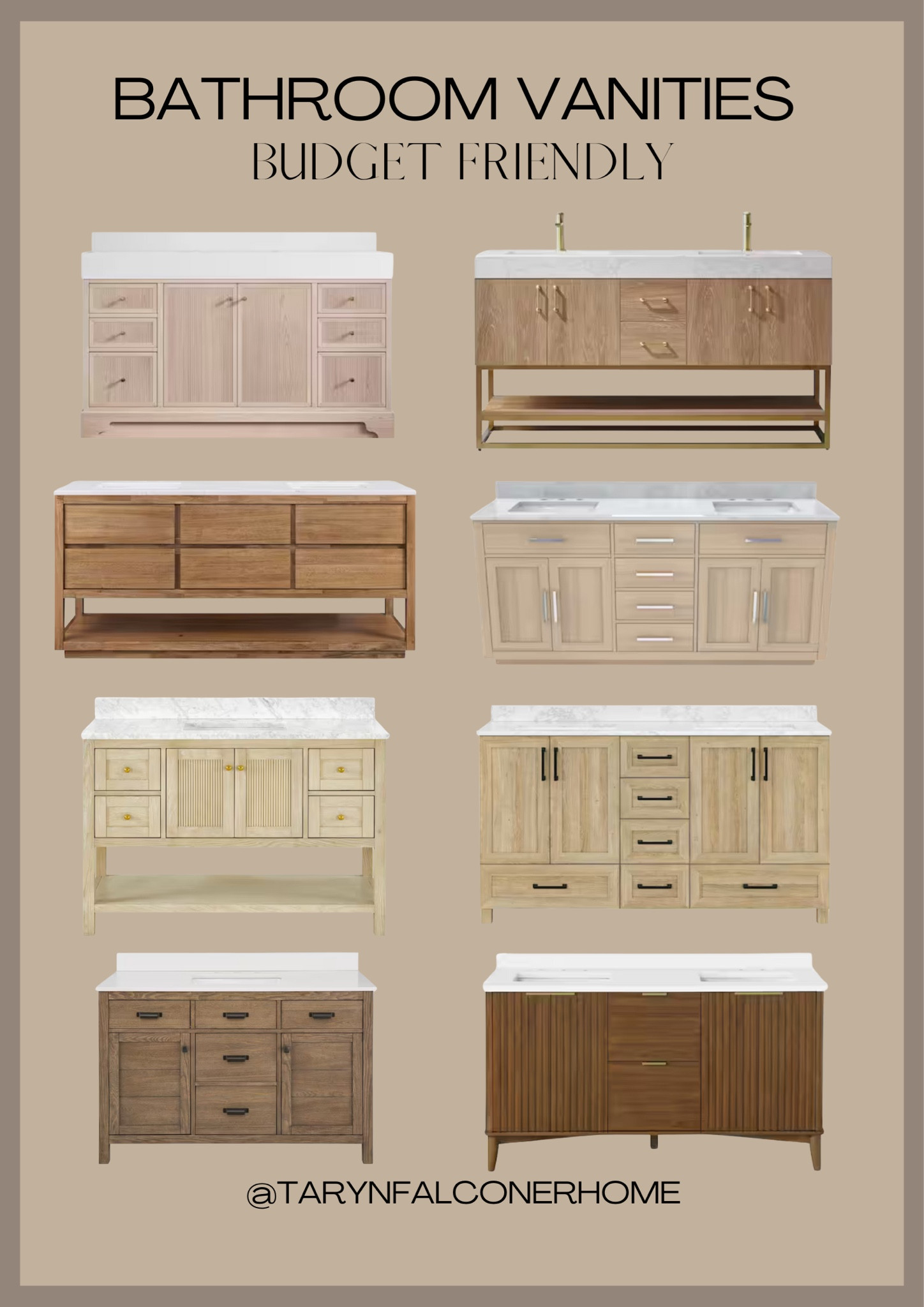 Check out these budget friendly bathroom vanities!

#bathroom #vanity #budgetfriendly #neutralhome #batnroomfind

#LTKcasa

#LTKHome