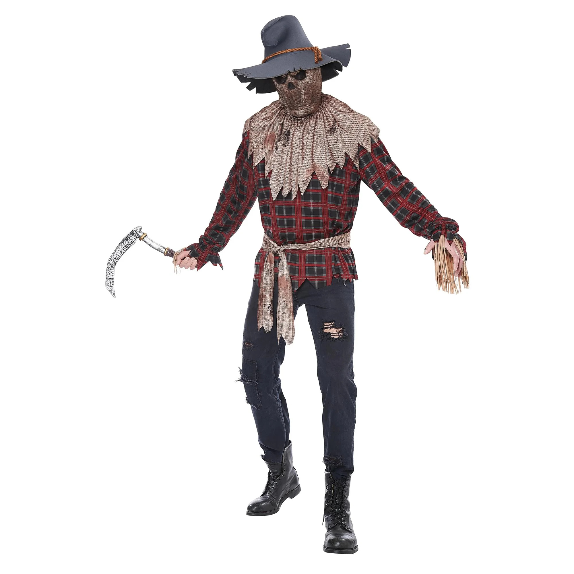 California Costumes Bad Harvest Scarecrow Adult Costume | S/M Male | Walmart (US)
