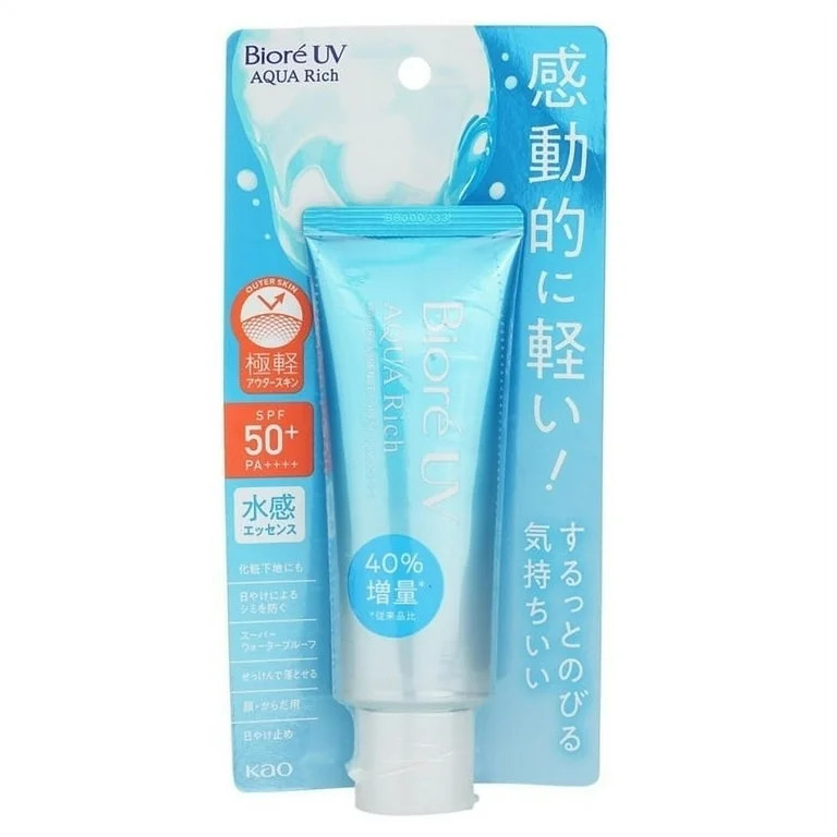 Biore UV Aqua Rich Watery Essence SPF50+ 70g | Walmart (US)
