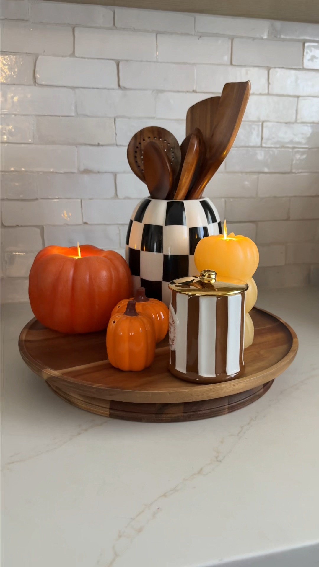 styling some of the fall pieces I got in from amazon! the pumpkin salt and pepper shakers are aorable!

home decor, halloween, fall, autumn 

 #LTKmomlife #LTKOver40 #LTKHome