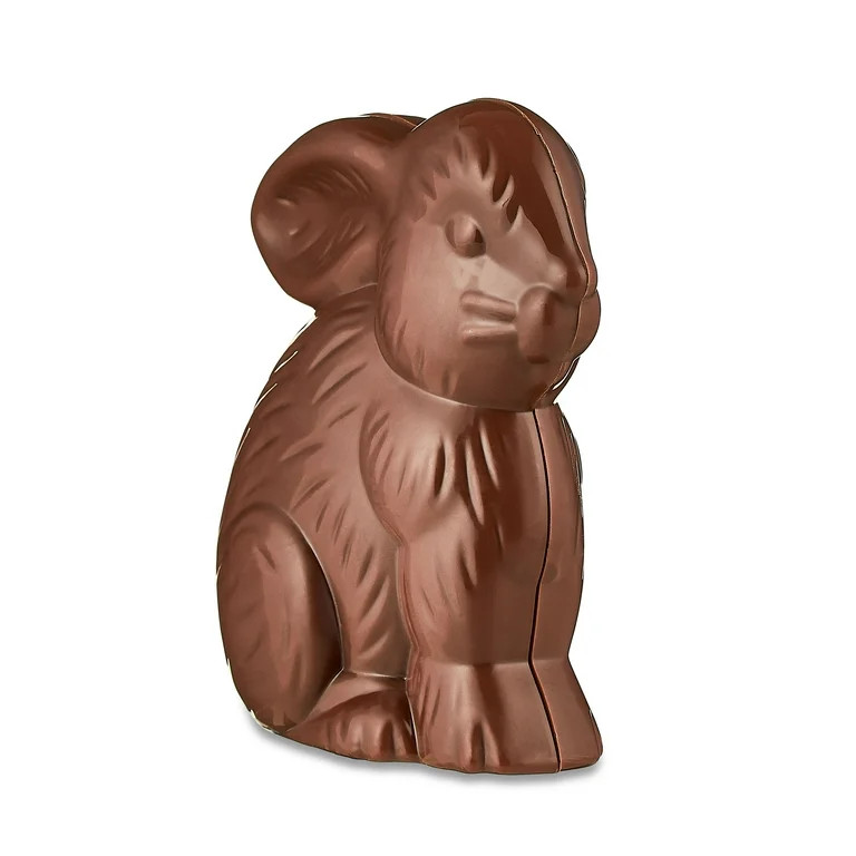 Chocolate Bunny - Figural Plastic Egg - Treat Container - Easter Basket Stuffer | Walmart (US)