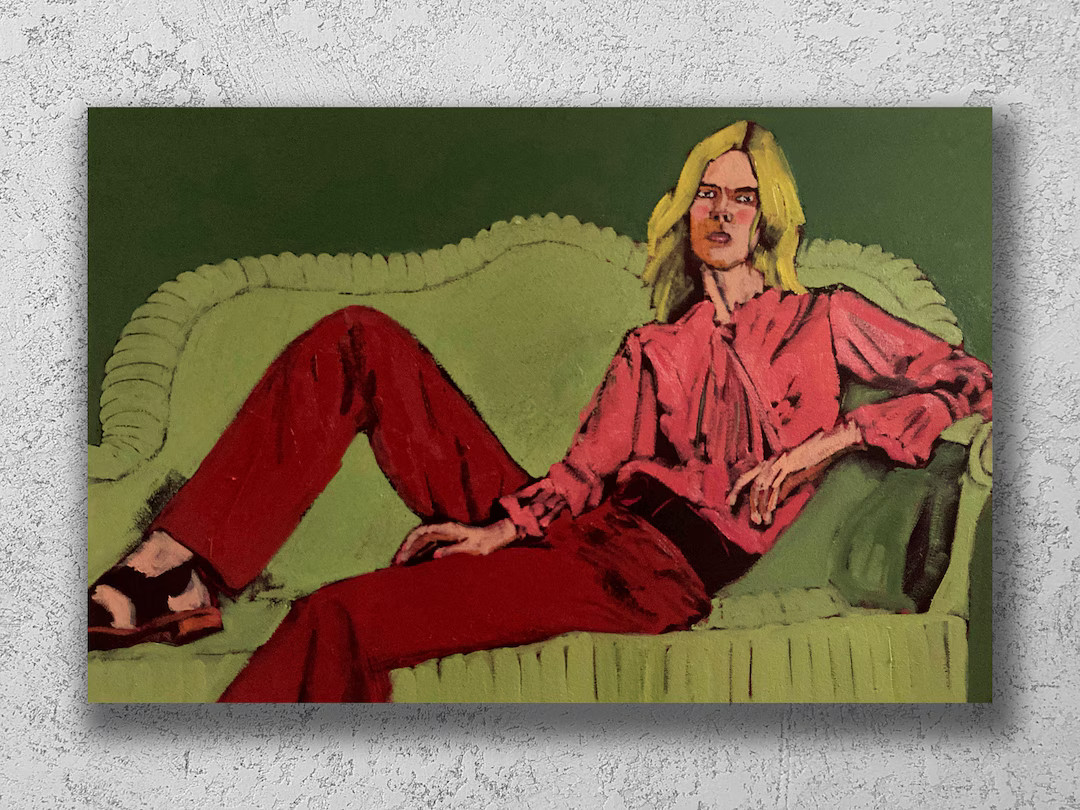 Minimalist Oil Painting Original on Stretched Canvas Hand Painted Art 16 X 24 Inches - Etsy | Etsy (US)