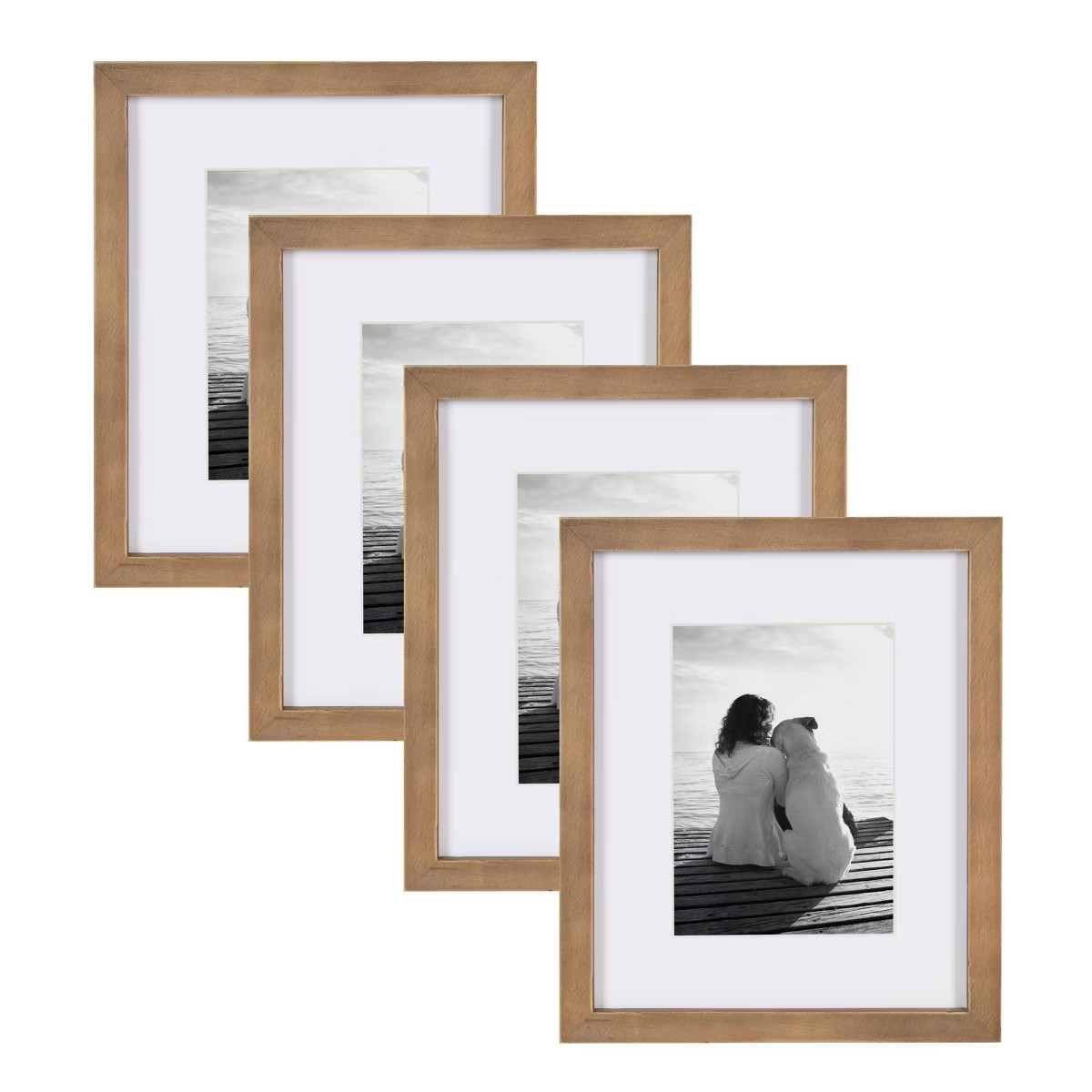 8" x 10" Matted to 5" x 7" Gallery Tabletop Frame  - Kate & Laurel All Things Decor | Target
