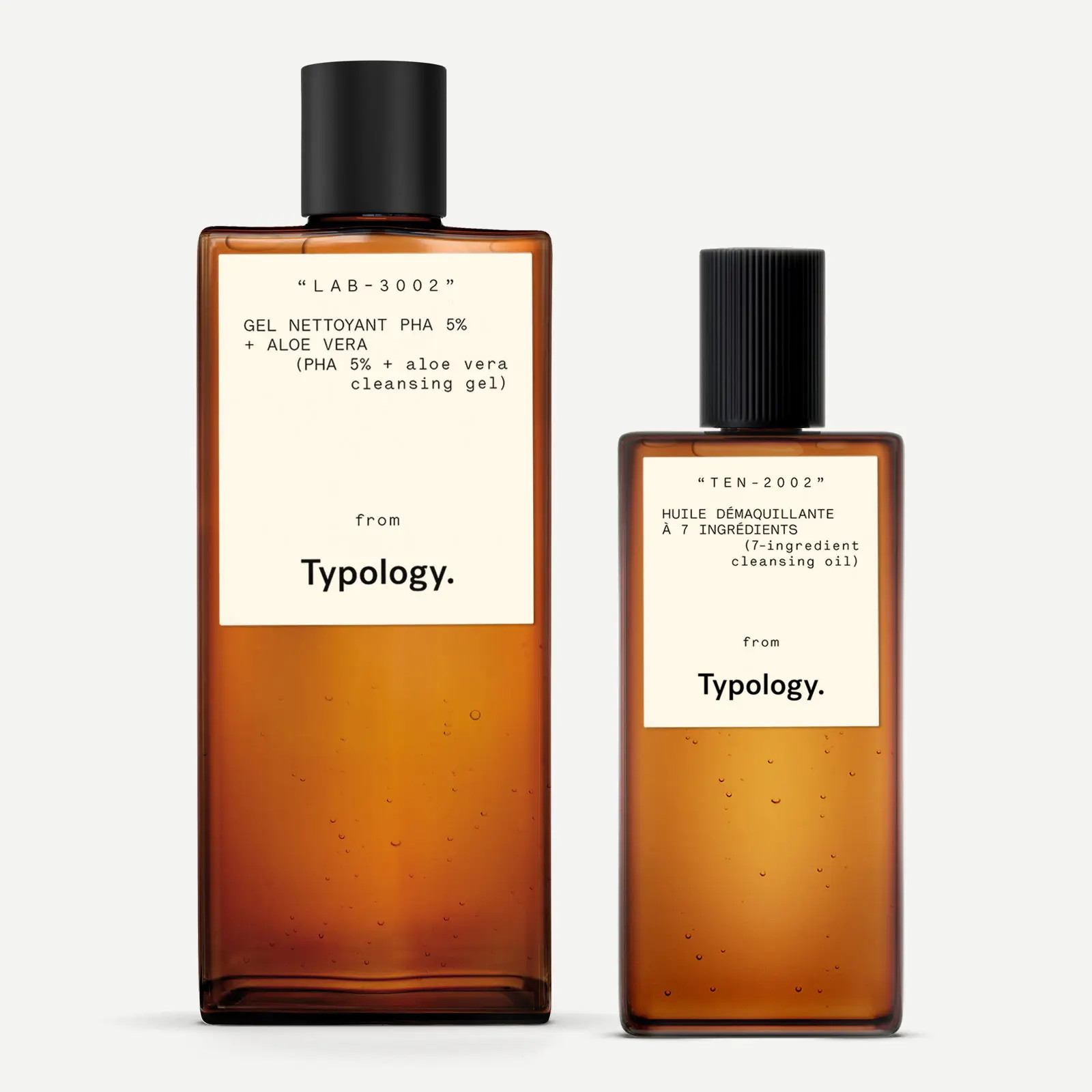 Minimalist exfoliating double cleanse | Typology - US