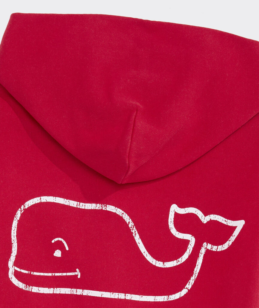 Kids' Surf Terry Vintage Whale Graphic Hoodie | vineyard vines