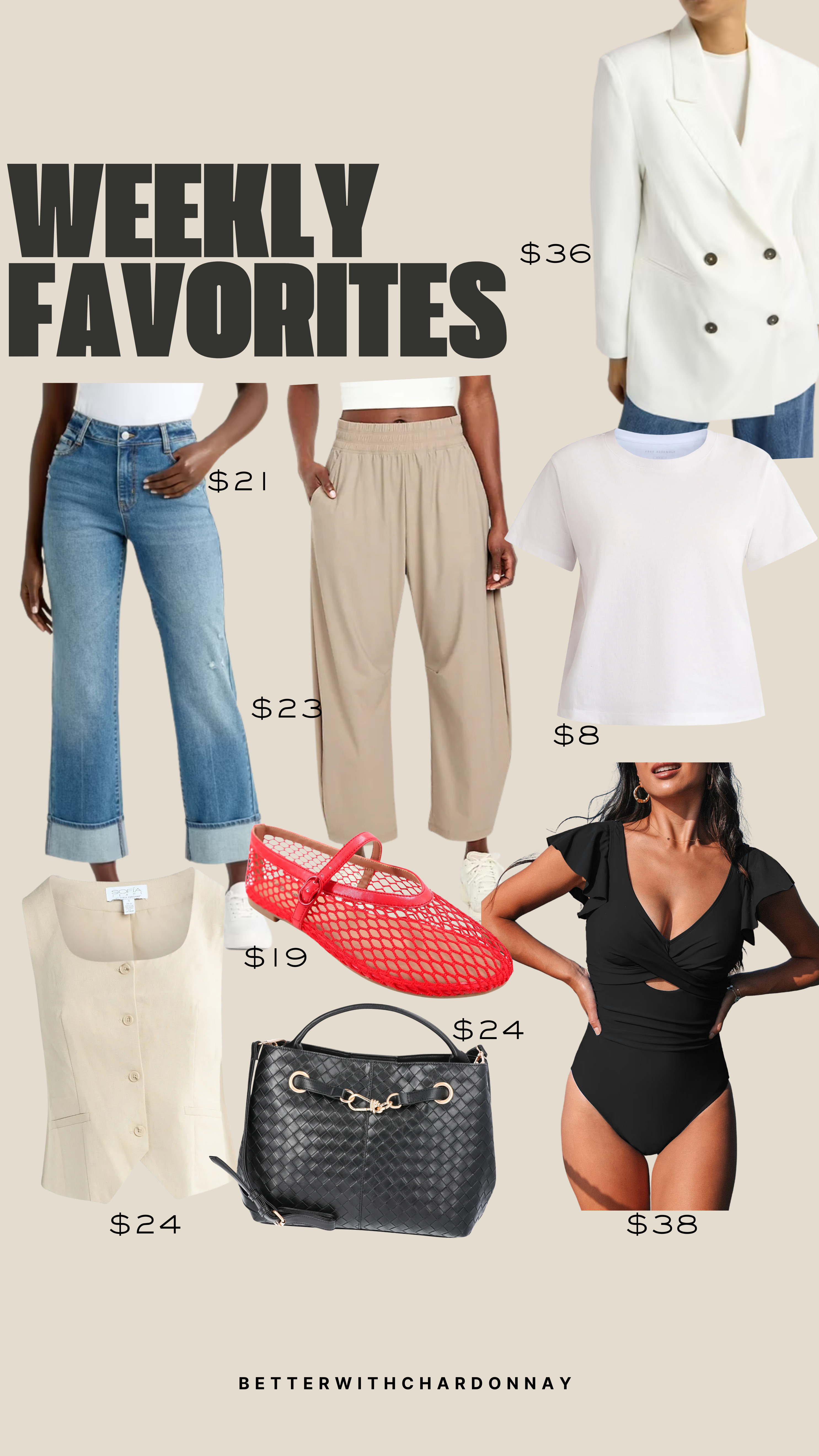 Rounding up our weekly favorites, the cutest walmart finds! Y'all these vests are soo good!

weekly favorites, vests, walmart finds, walmart fashion, denim jeans, affordable fashion 

 #LTKSeasonal #LTKFindsUnder100 #LTKStyleTip