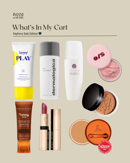 Are you ready for the Sephora Sale? 
Here’s what in my cart!

#LTKfindsunder100 #LTKbeauty #LTKxSephora