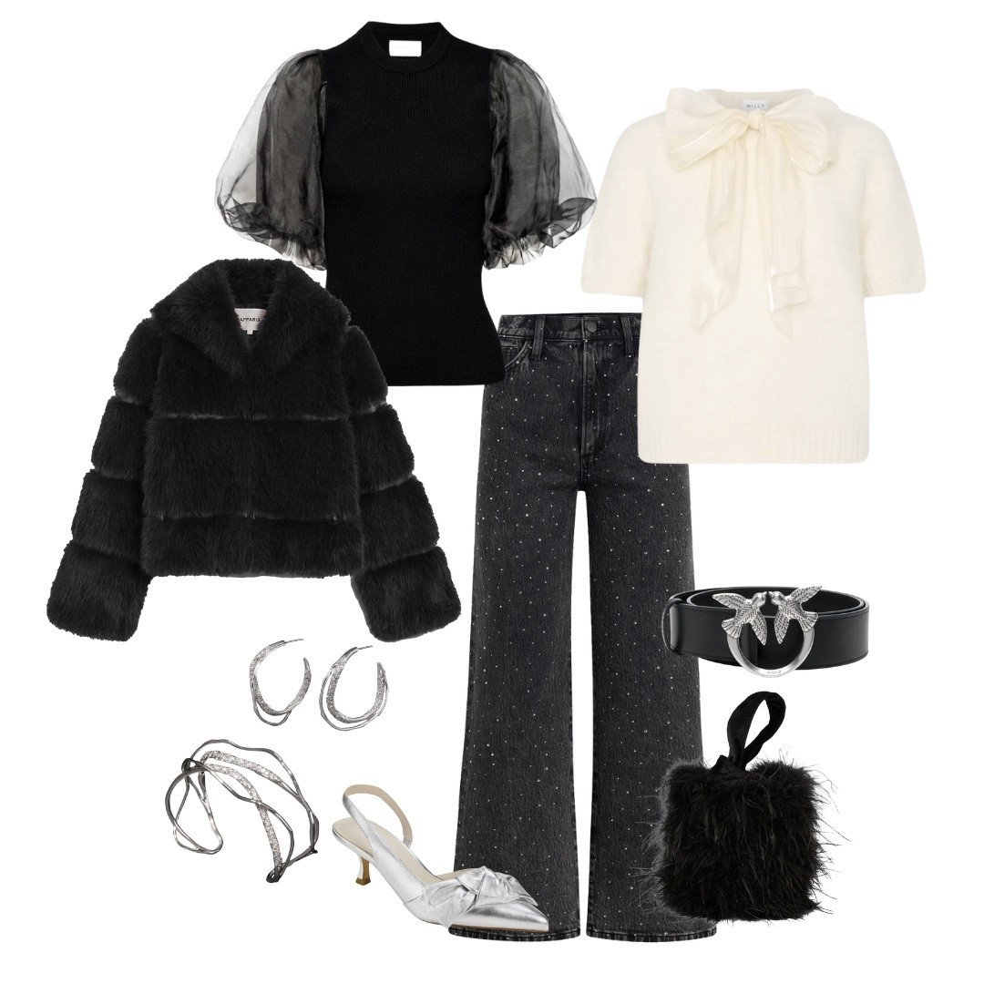 A pair of embellished jeans give you New Year’s Eve celebration that festive feeling.
Pair it with this gorgeous black top or a yummy sweater!! Silver accessories are just like the frosting on the cake!!

#LTKHoliday #LTKOver40 #LTKSeasonal