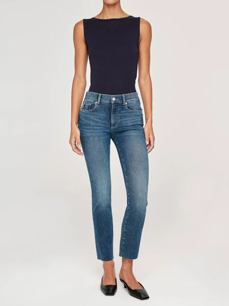 Mara Straight Mid Rise Instasculpt Ankle Jeans | Chancery | DL 1961 Women