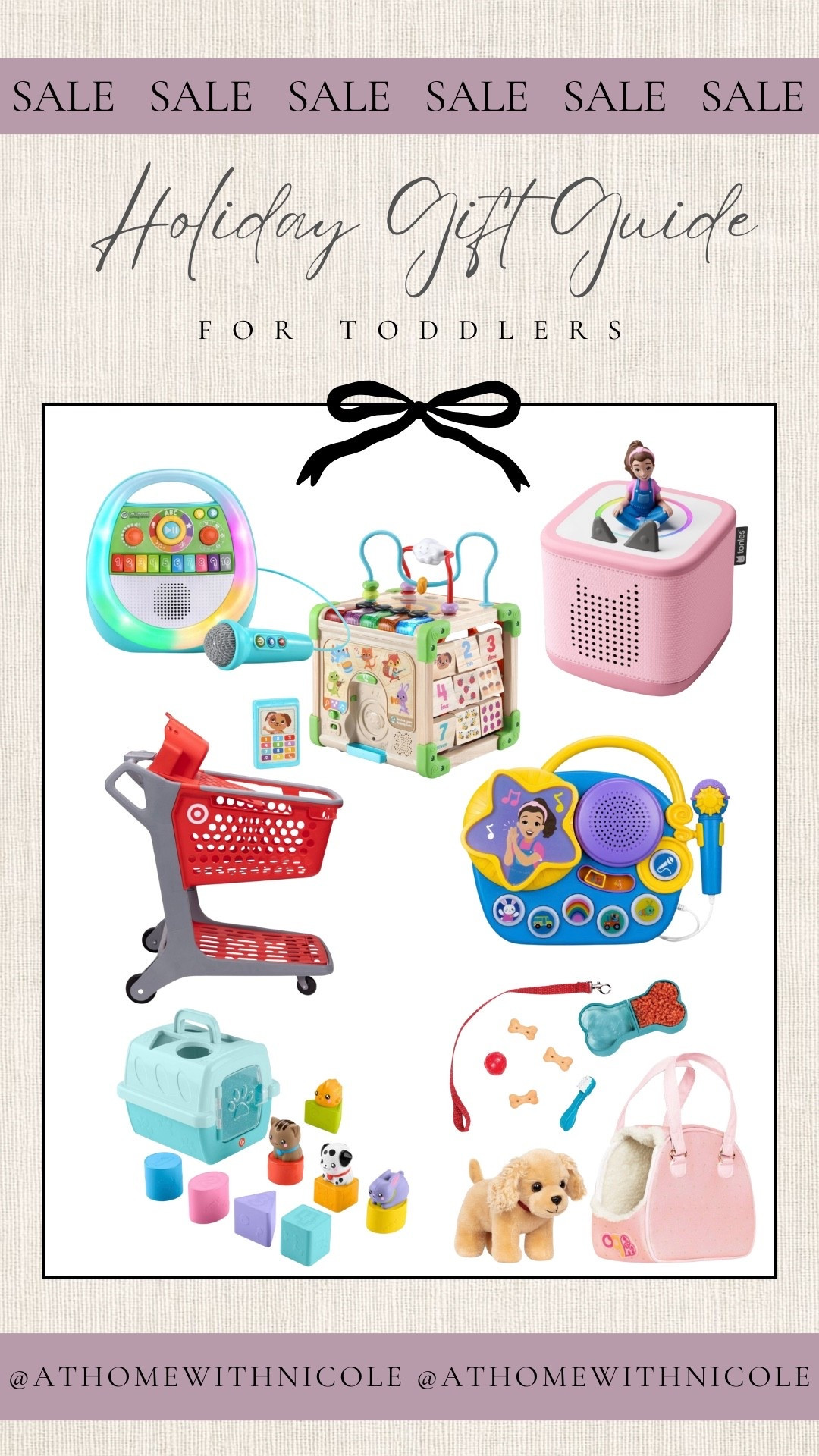 Holiday gift guide for toddlers! 

Holiday shopping, toddler holiday gift guide, holiday, toddler girl, toddler girl wishlist, toddler wishlist, gift ideas 

#LTKGiftGuide #LTKHoliday #LTKKids