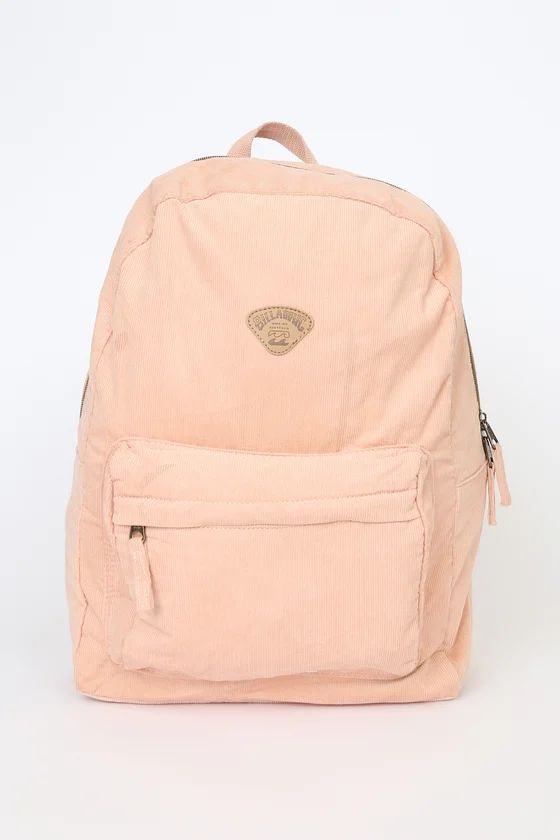 Schools Out Blush Corduroy Backpack | Lulus (US)