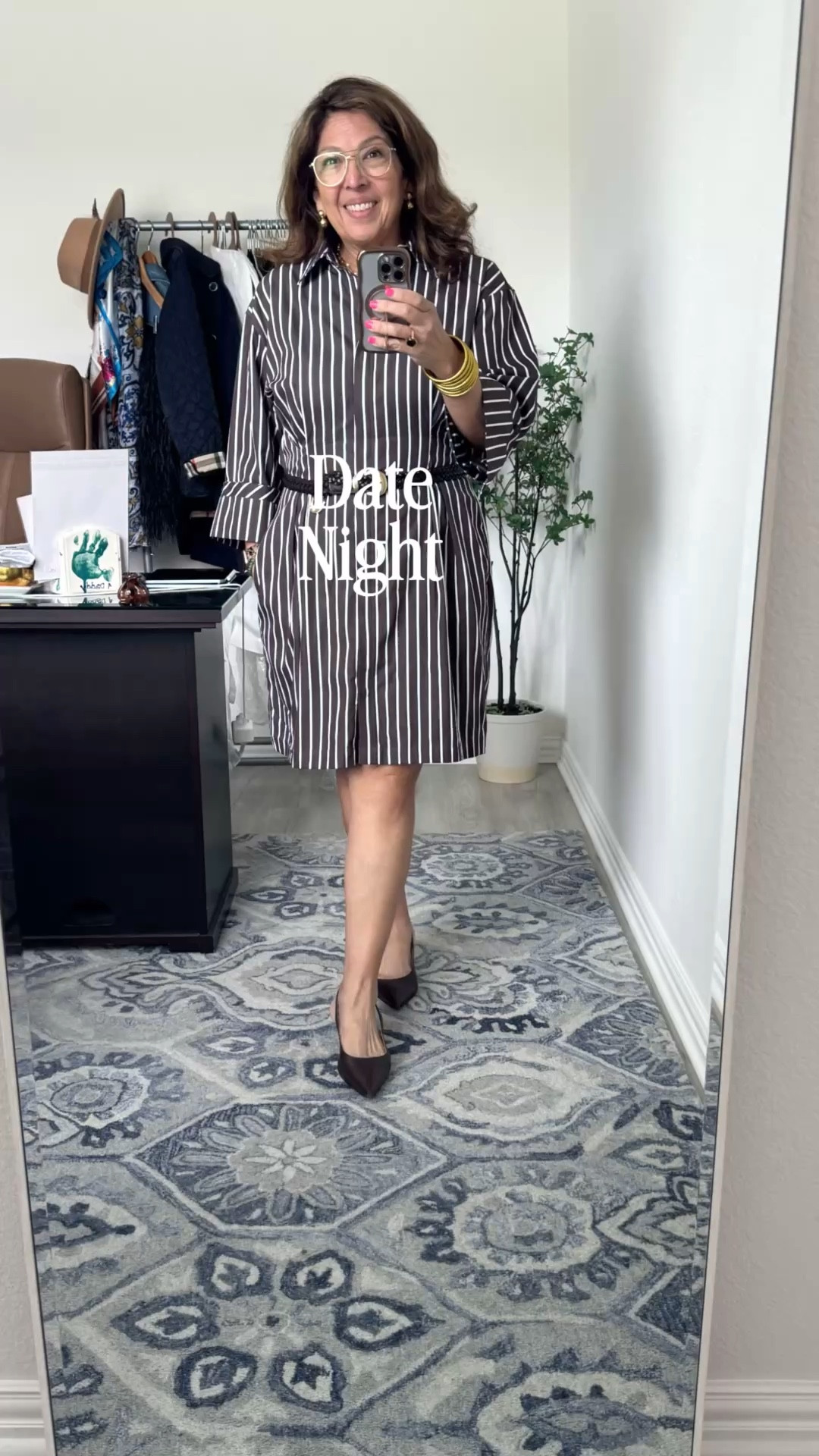 It’s date night and it’s humid. We are meeting friends for dinner and I want to look polished but be comfortable and feel confident. 

I’m Elisa, a wardrobe stylist, founder of Turnkey Style, and author of The Style Advantage: I Say What HR Can’t. I work with professionals and corporate teams to help them show up authentically, on brand, and with confidence. I’m also a mom of two grown boys, a wife, a post-menopausal woman in business, 5’4”, a size 14/16 on the bottom and L on top. I’ve been everything from a size 10–18+, which is why fit, function, and real life always come first.

#LTKgrwm #LTKootd #LTKOver40