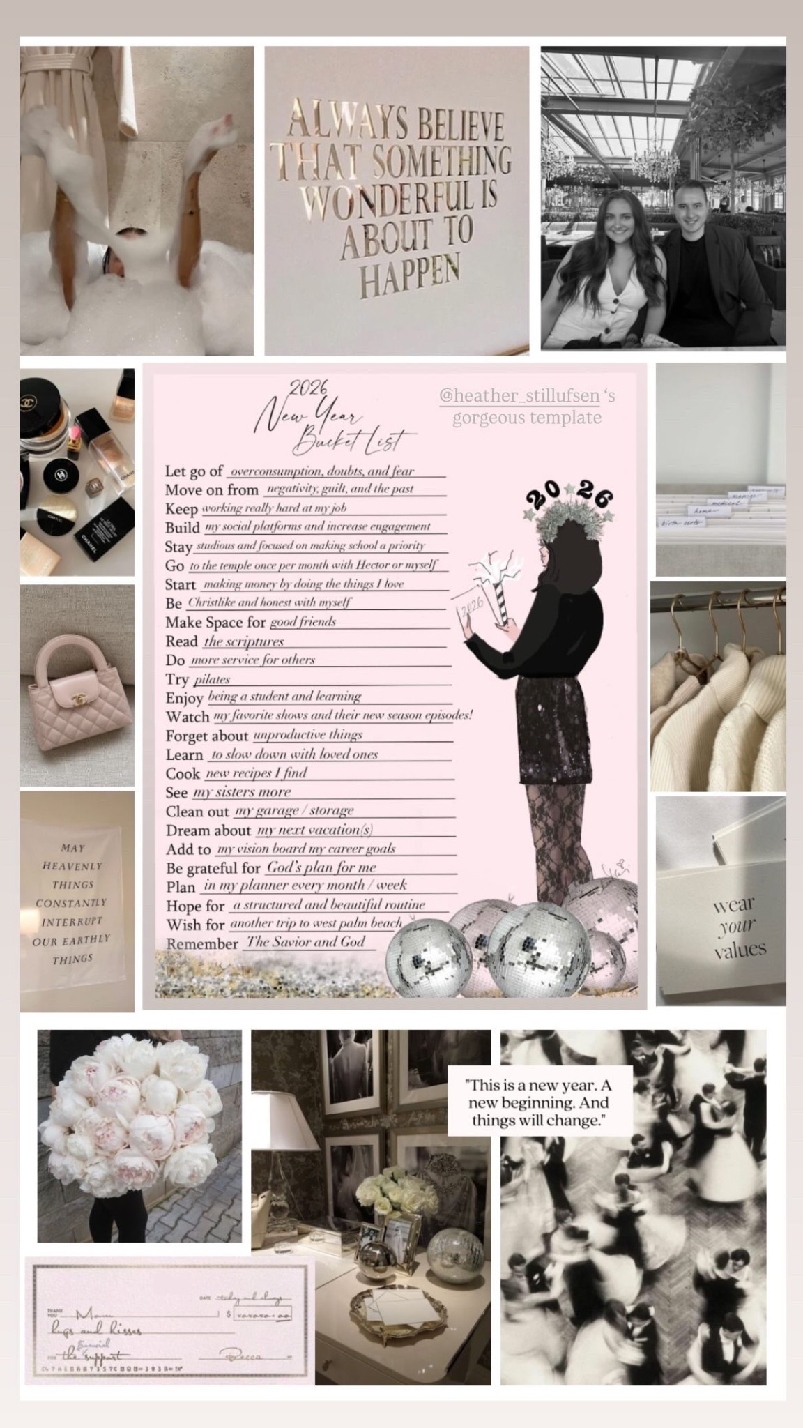 NEW YEARS GOALS 2026 // ✨🤍🥂


2026 vision board ideas, vision board, vision board template

#LTKSaleAlert #LTKGiftGuide