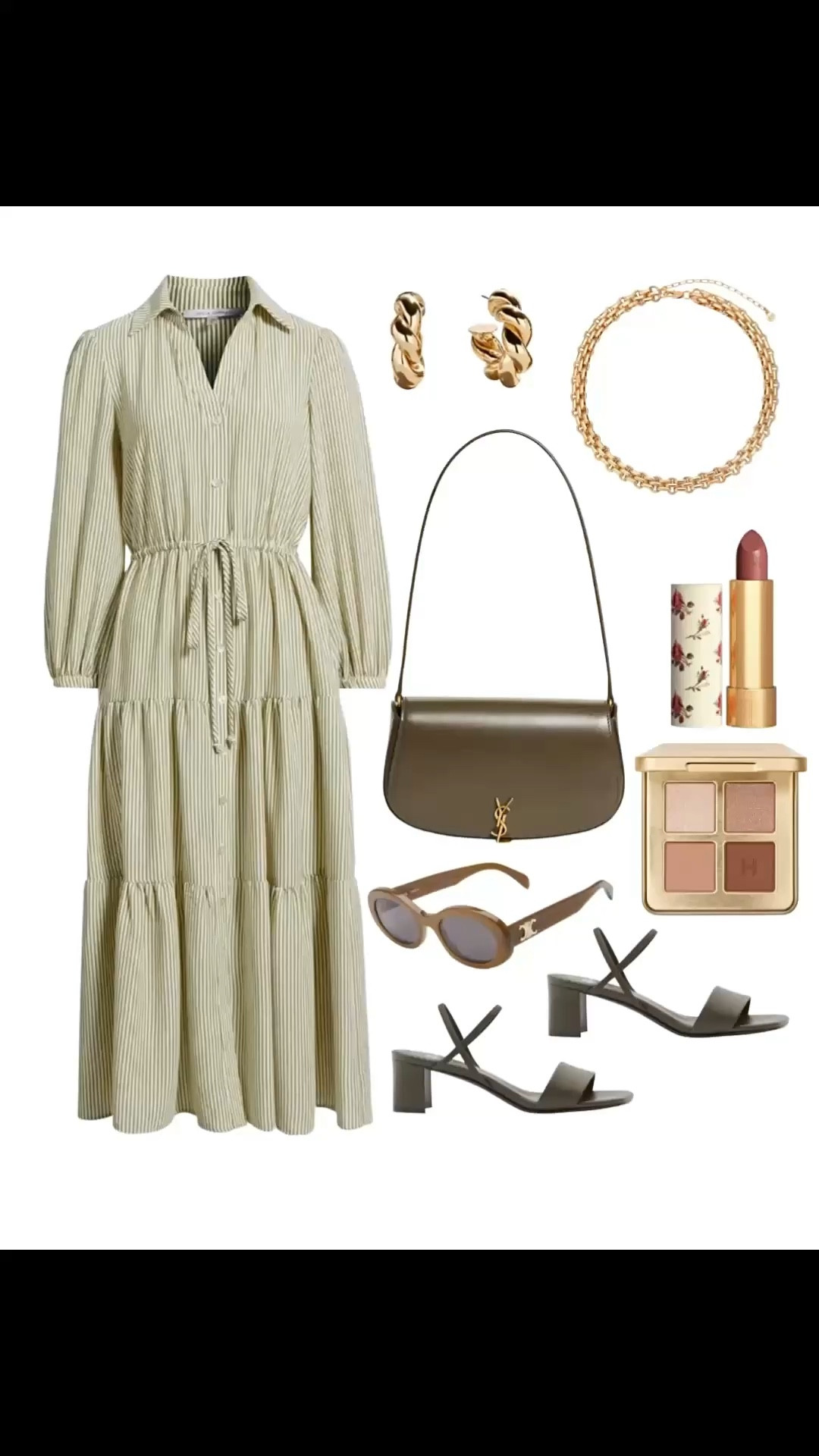 Easter dress
Easter outfit 
Dress
YSL bag
Sandals 

#LTKSeasonal