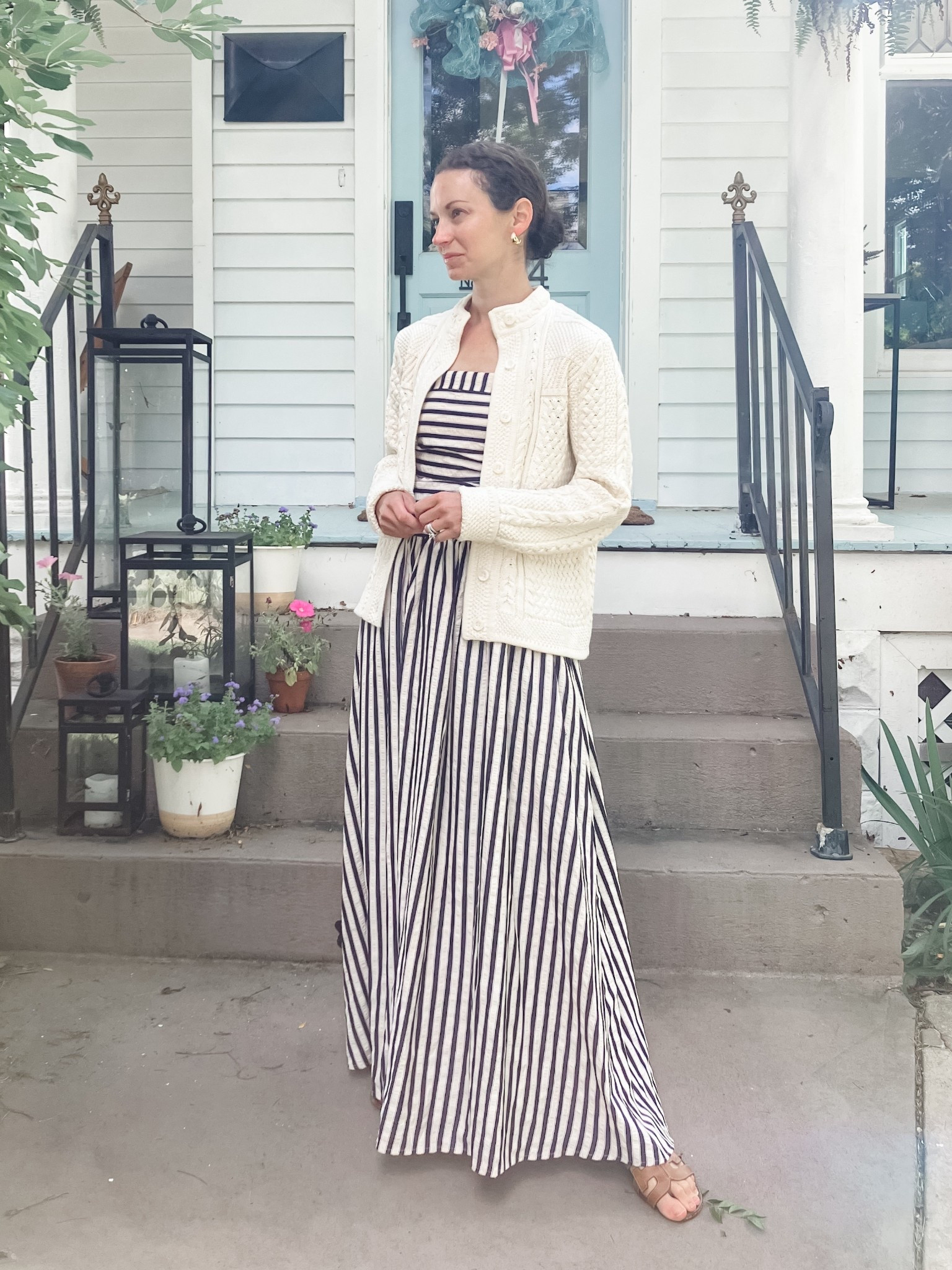 Early fall outfit!
Petite outfit. Classic outfit. French outfit. Modest outfit. Preppy outfit. 

#LTKStyleTip #LTKOver40 #LTKPetite