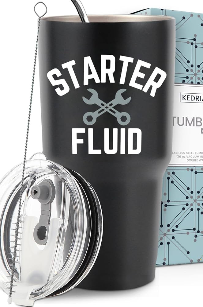 Mechanic Tumbler 30oz, Car Mechanic Gifts For Men, Car Gifts For Men, Car Guy Gifts For The Car E... | Amazon (US)