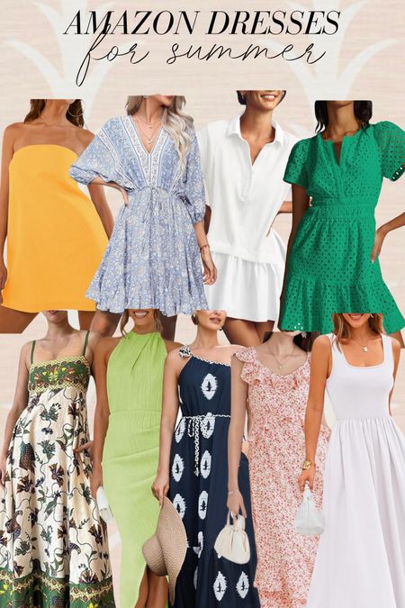 Amazon dresses for summer! ☀️💕

#LTKStyleTip #LTKSeasonal