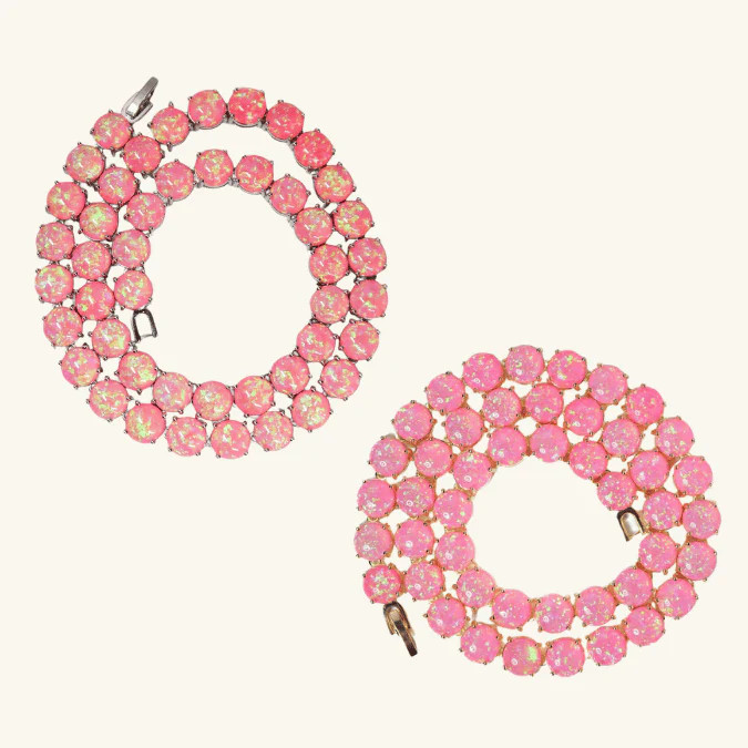 Barbie Doll Pink Natural Opal Necklace | KC Chic Designs