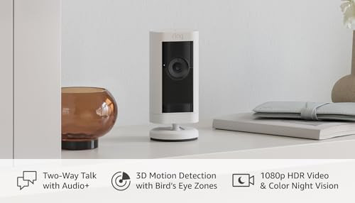 Introducing Ring Stick Up Cam Pro, Battery | Two-Way Talk with Audio+, 3D Motion Detection with B... | Amazon (US)