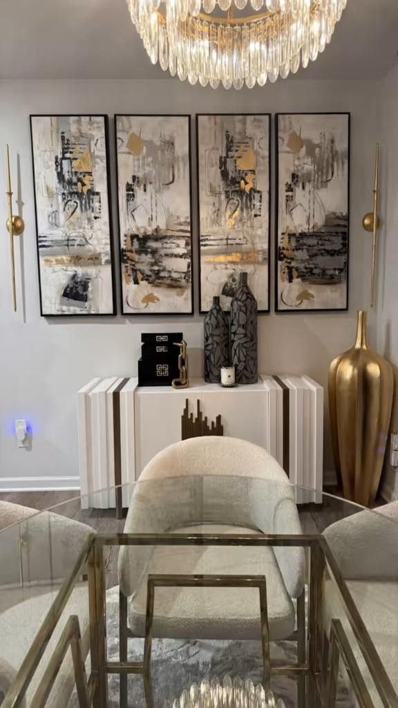 Gold Wall Sconces | Luxury Wall Lighting Decor
These wall sconces instantly elevate a space.
Tall, elegant, and giving that soft candlelit glow that makes a room feel warm, styled, and expensive. It’s one of those decor pieces that adds height and drama to a wall without needing a lot of extra styling.
Perfect for dining rooms, entryways, hallways, or living rooms where you want that polished designer look.
Shop the wall sconces and decor pieces from this space below.
Let’s decorate. ✨ 

 

#LTKSeasonal #LTKHome #LTKSaleAlert