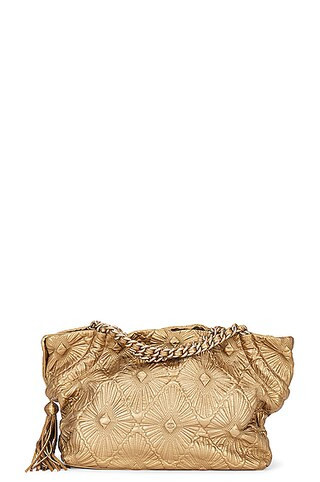 Chanel Ca D'Oro Tote Bag in Metallic Gold | FWRD 