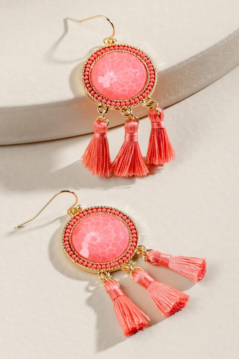 Catherine Tassel Drop Earrings | Francesca’s Collections