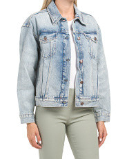 Jolene Trucker Denim Jacket | Lightweight Jackets | T.J.Maxx | TJ Maxx