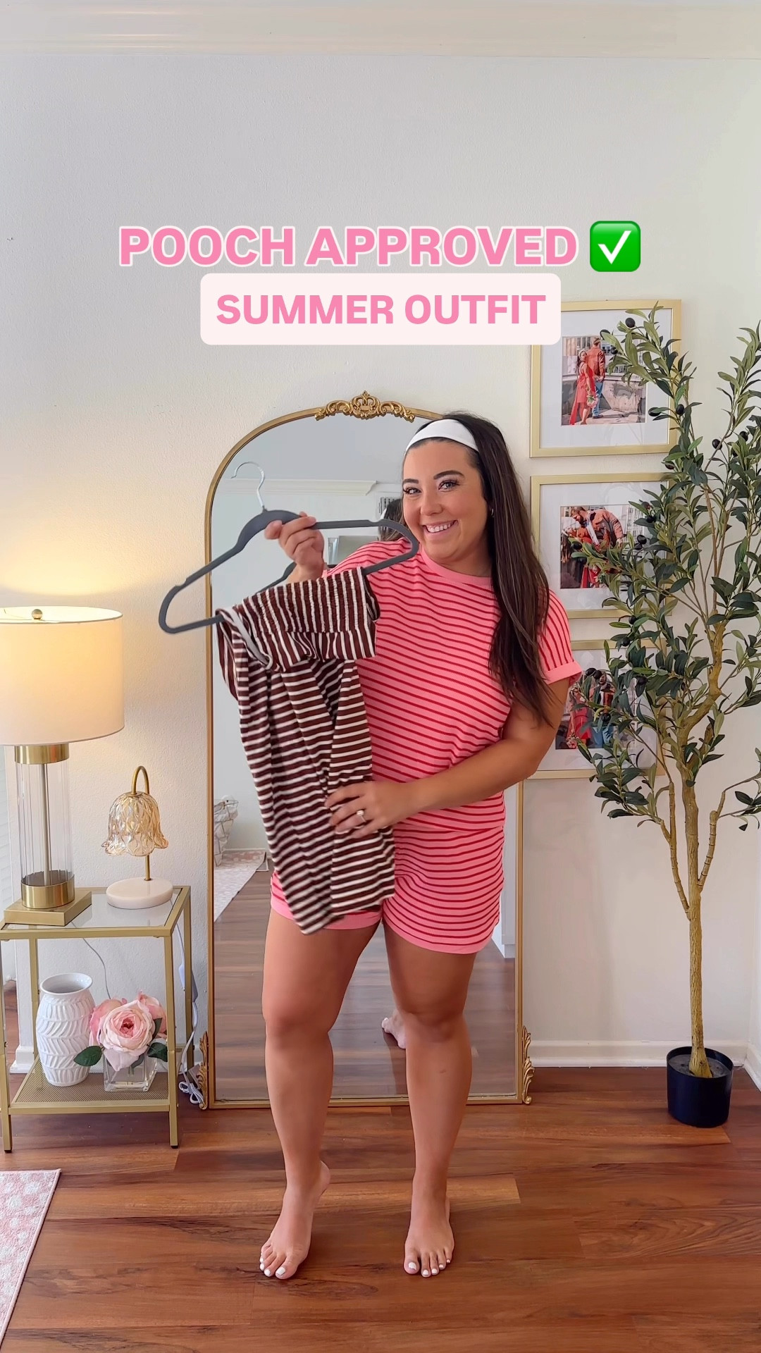 The cutest lounge set! So comfy and so flattering too! Wearing size M! 

#LTKStyleTip #LTKMidsize #LTKPetite