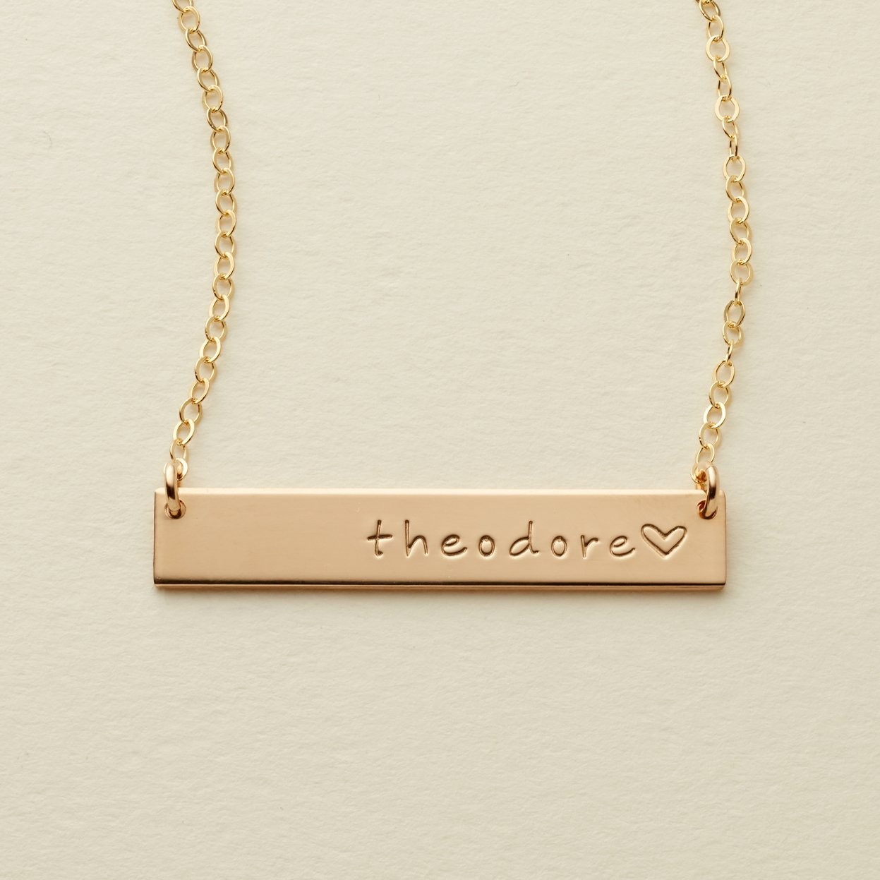 Name Bar Necklace | Made by Mary (US)