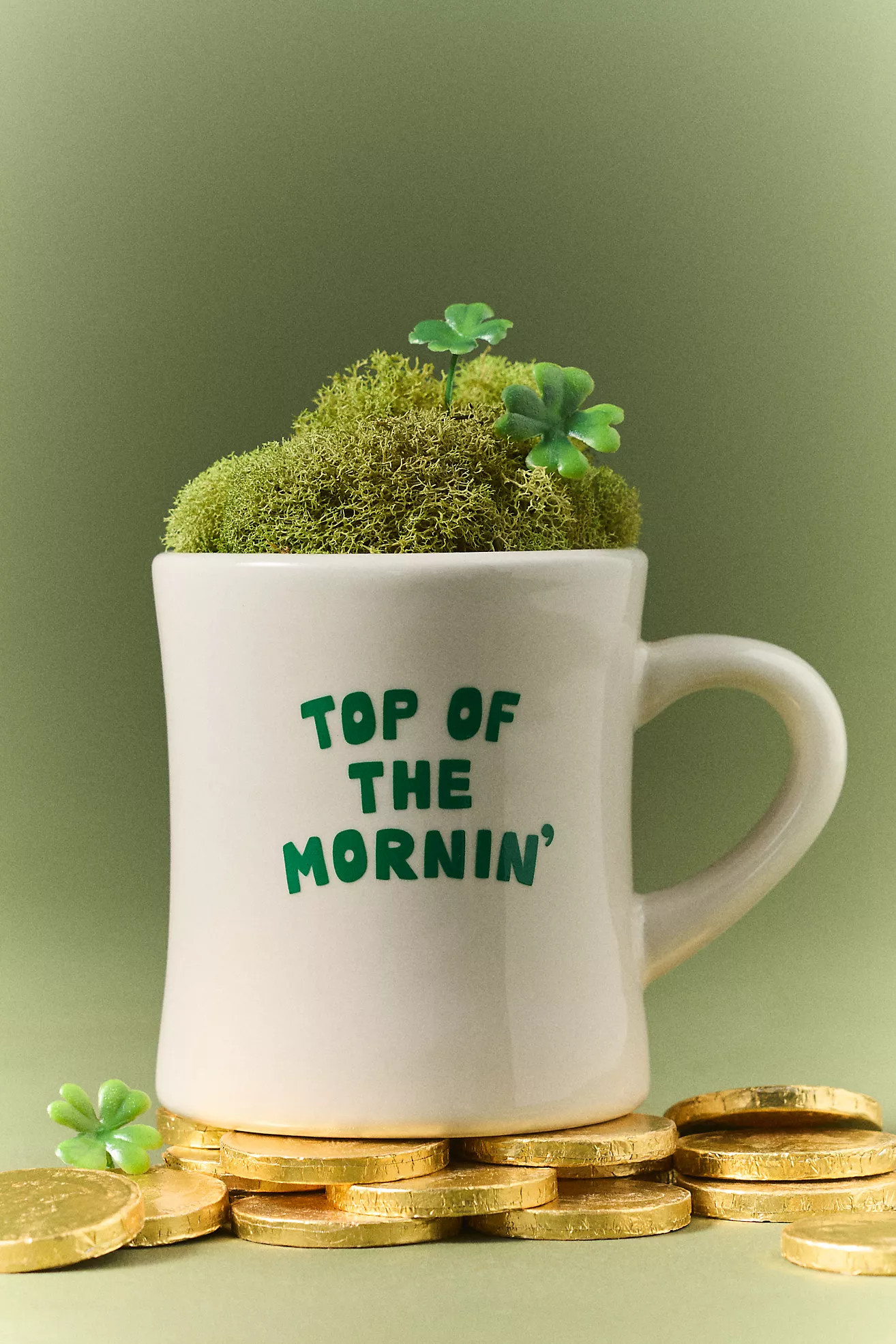 Alice & Wonder St. Patrick's Day Mug | Anthropologie (US)