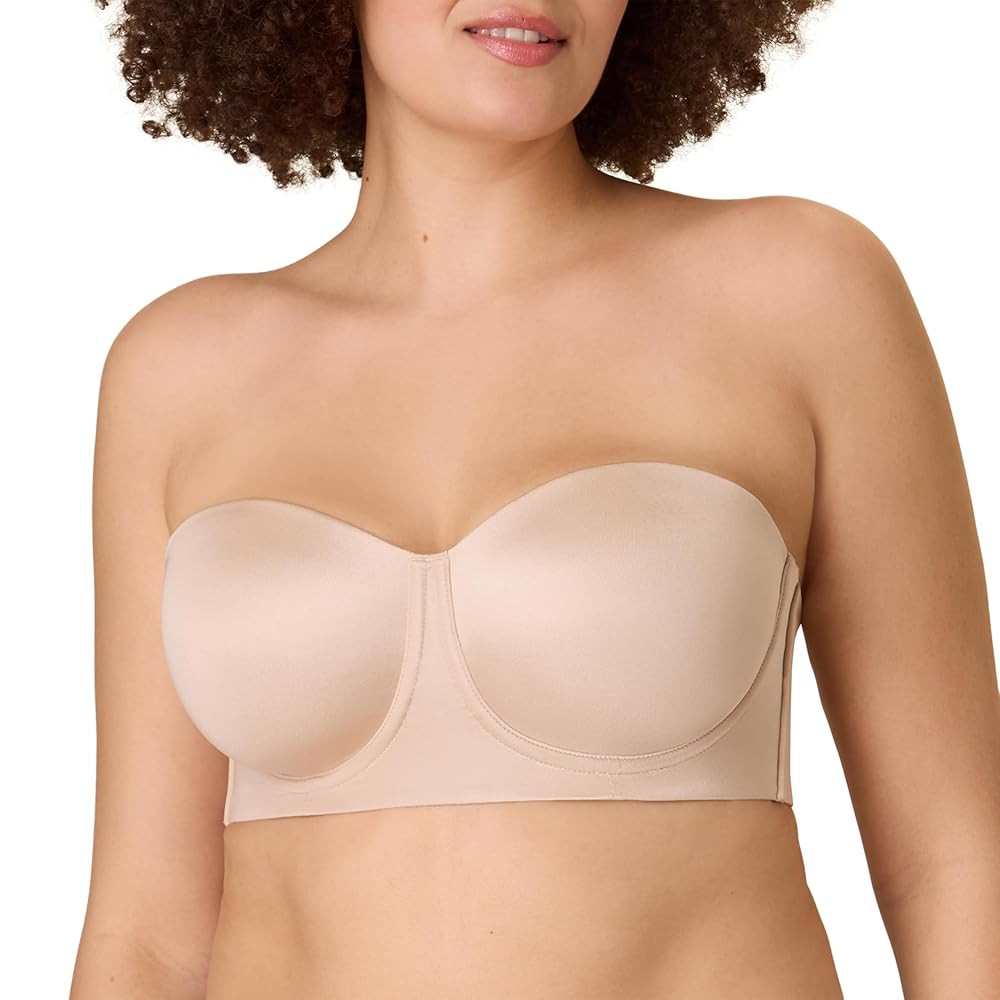 PLAYTEX Women's Strapless, Plus-Size Bras Available, Convertible Straps, Moisture-Wicking, 4801 | Amazon (US)