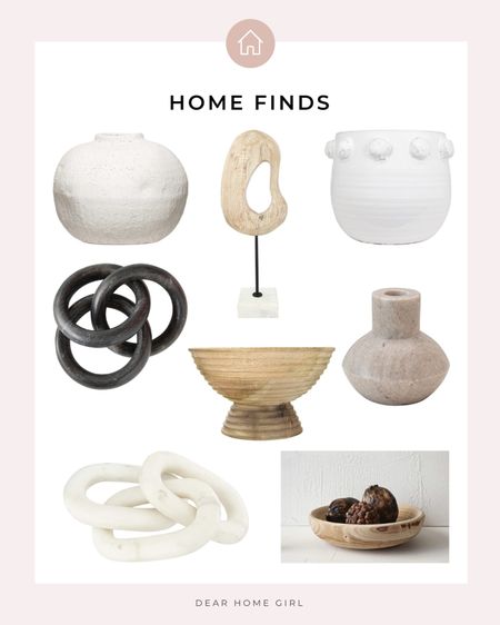 Love all the stuff you see on McGee & Co or Amber Interiors but don’t want to pay those prices?  I got you!  These all ship free with Prime annnnnnd they’re cheaper than buying them from those other guys! #vases #styling #stylingelements #marble #marblechain #bowl #woodenbowl #pot 

#LTKhome #LTKunder50 #LTKGiftGuide