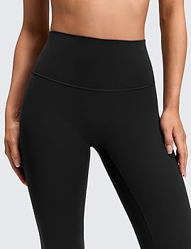 CRZ YOGA Butterluxe No Front Seam Yoga Leggings 25" - High Waisted Womens Lounge Pants Pilates Wo... | Amazon (US)