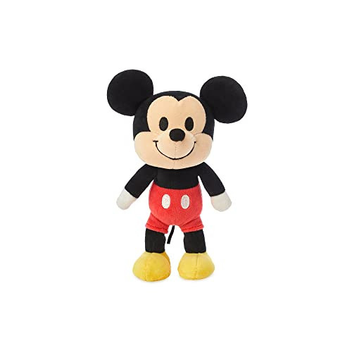 Disney Store Unisex-Child Mickey Mouse nuiMOs Plushie - Soft Plush with Embroidered Features, Poseable Hands & Turning Head, Magnetic Hands for Holding, 6 Inches | Amazon (US)