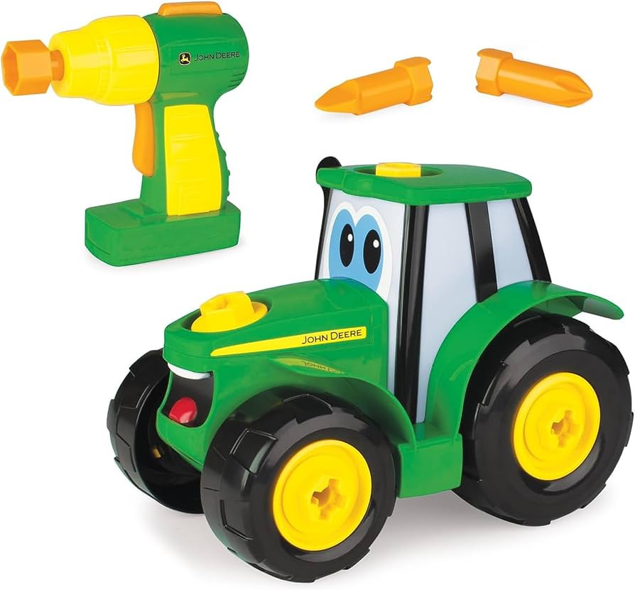Tomy John Deere Build-A-Johnny Tractor Toy | Amazon (US)