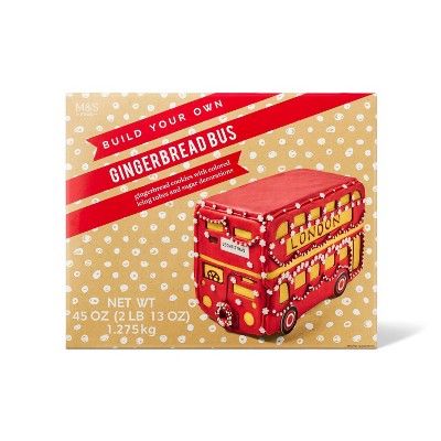M&S Gingerbread Bus Kit - 45oz | Target