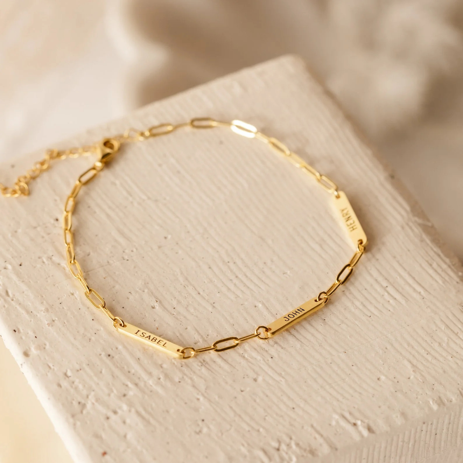 Mini Name Bar Bracelet | Caitlyn Minimalist