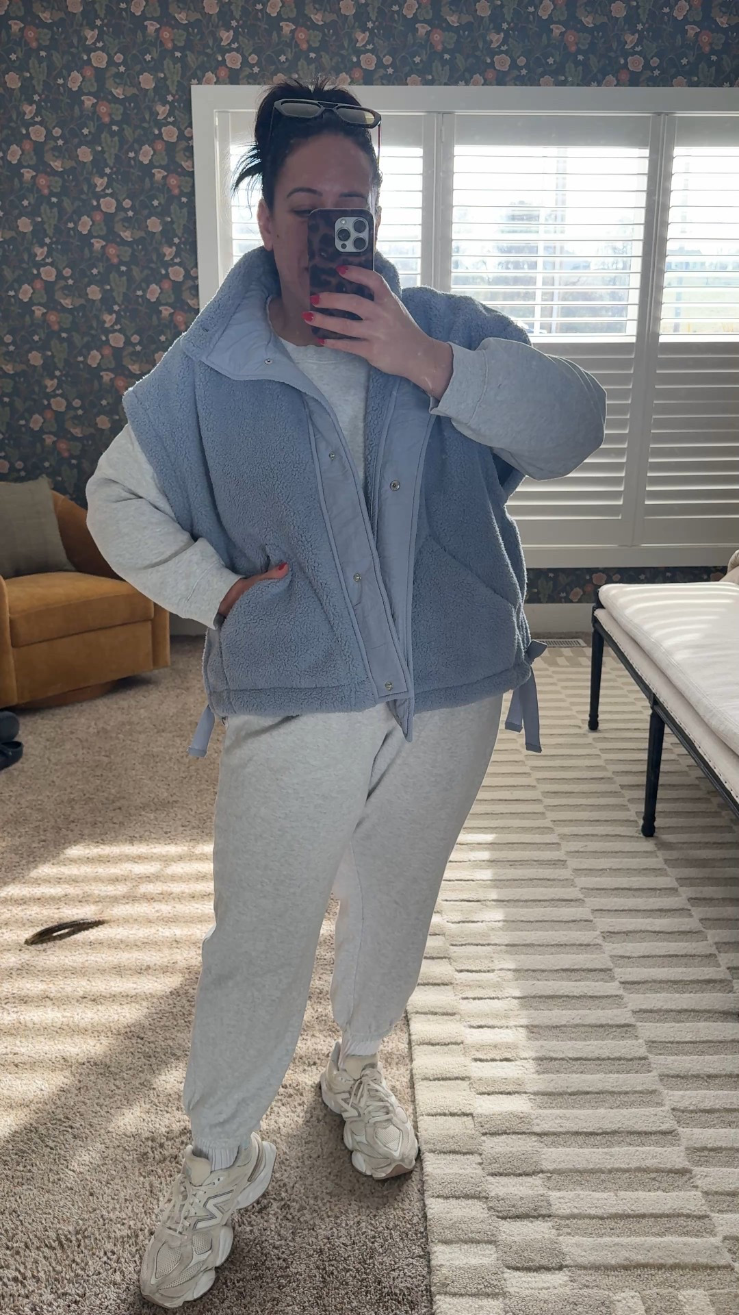 Ootd from free people! Loving this vest so warm for winter wearing size large! Set is from old navy and will link similar :) 

#LTKootd #LTKHoliday #LTKmomlife