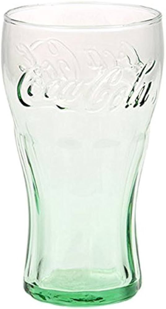 Genuine Coca-Cola Green Glass, Contour Glass Set of 4-16 oz. As Timeless as They are Functional! ... | Amazon (US)