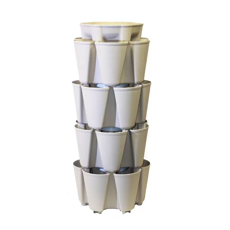 GreenStalk 4 Tier Plastic Vertical Planter | Wayfair | Wayfair North America