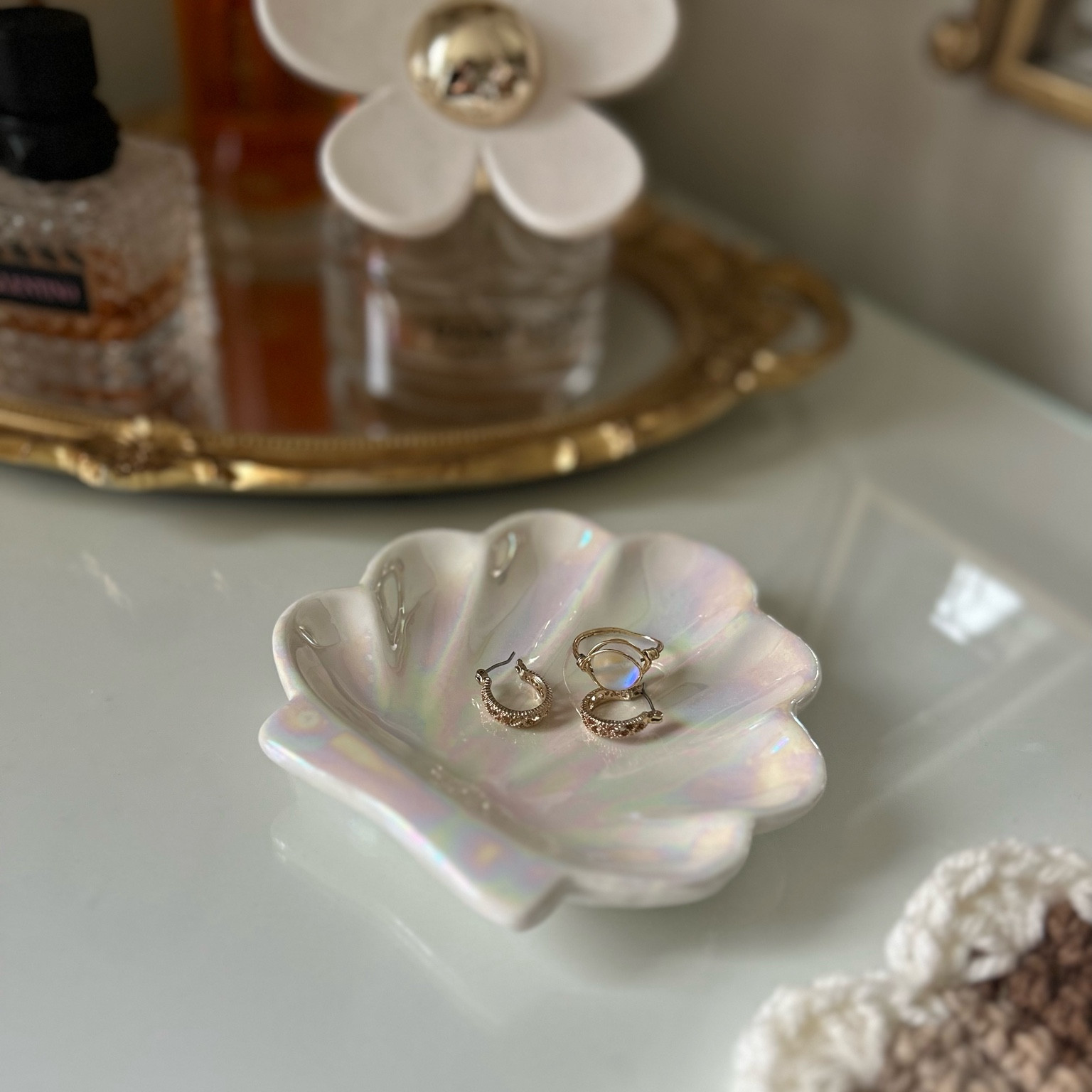 I tend to buy things without knowing where to put them. THIS WAS JUST SO CUTE #amazonfinds #spring #summer 