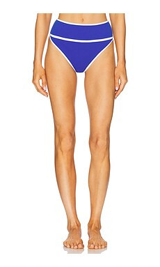 BEACH RIOT Carlotta Bikini Bottom in Riviera Azure from Revolve.com | Revolve Clothing (Global)