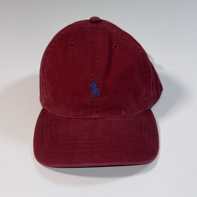 VTG NWT Polo Ralph Lauren Burgundy Baseball Rare Color Way Blue Hrose | eBay US