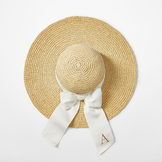 Ribbon Bow Straw Hat | Mark and Graham