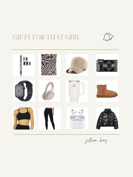 Gifts for That Girl!

Ugg minis, barefoot dreams blanket, trendy neutral New York baseball hat, alo activewear set, puffer jackets, headphones and more! 

Ig: @jkyinthesky & @jillianybarr

#thatgirl #thatgirlaesthetic #uggs #airpods #giftideas #giftinspo #christmasshopping #dysonairwrap #applewatch #canon #vlogcamera #holidayshopping 

#LTKGiftGuide #LTKCyberweek #LTKHoliday
