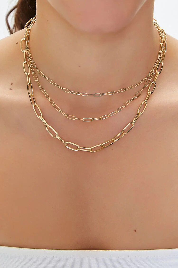 Anchor Chain Layered Necklace | Forever 21 | Forever 21 (US)