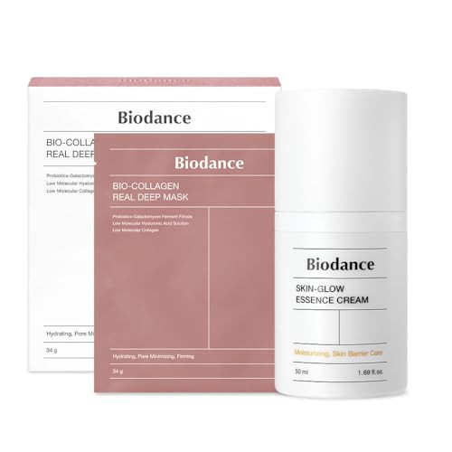 BIODANCE Essential Duo: Bio-Collagen Real Deep Mask & Skin-Glow Essence Cream | Amazon (US)