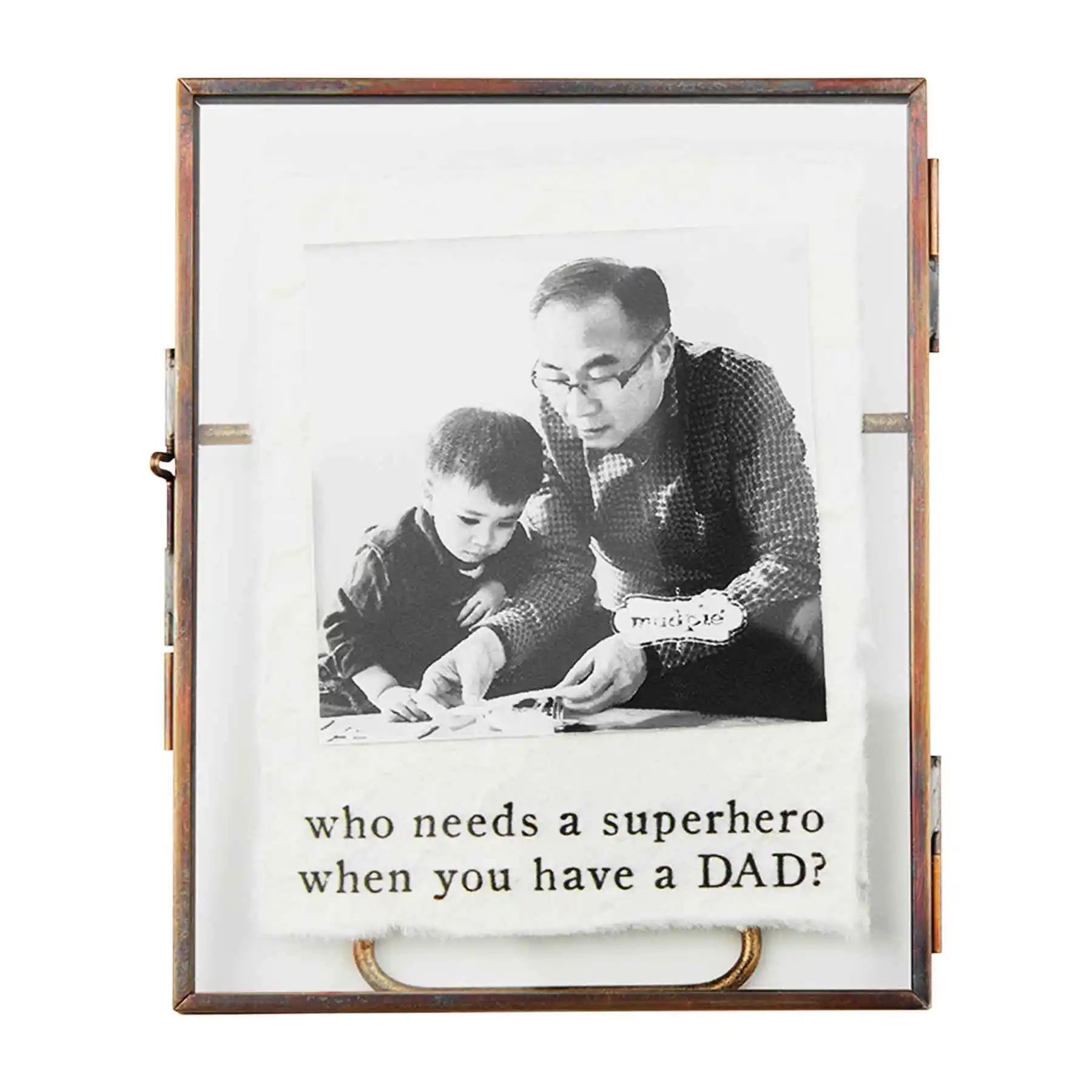 Dad Glass Picture Frame | Mud Pie (US)