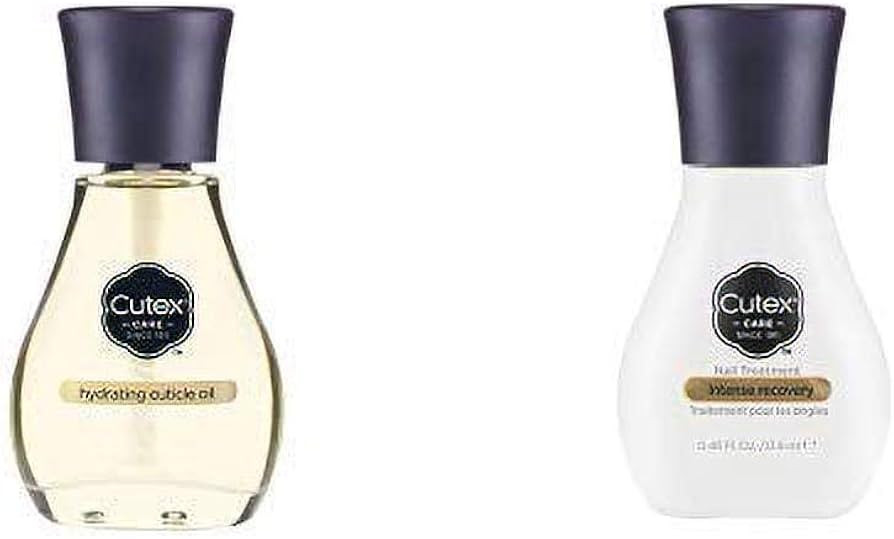 Cutex Hydrating Cuticle Oil with Cutex Intense Recovery | Amazon (UK)