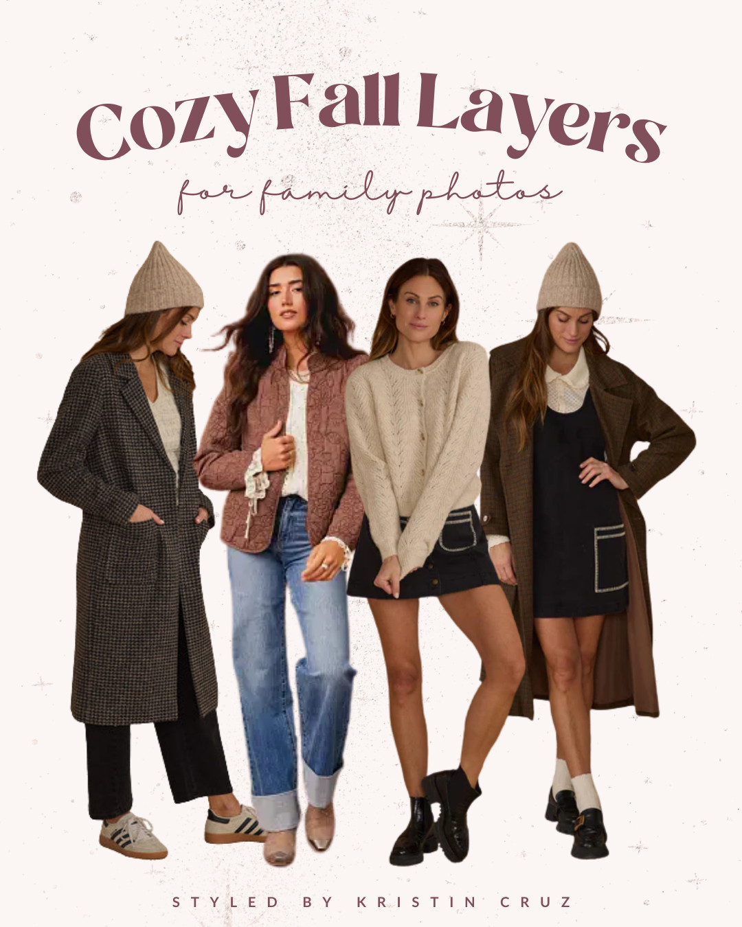  Fall is the perfect time to cozy up and use layers in your family photoshoot! They are a perfect match! 🥰

 